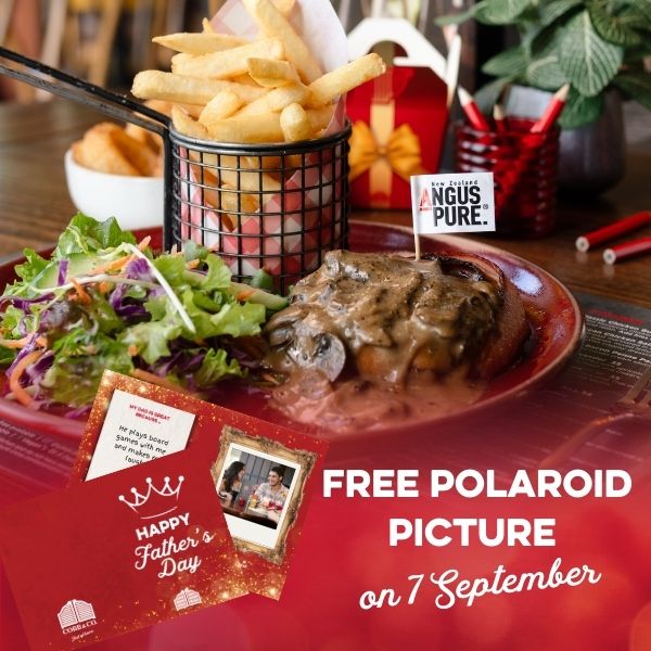 Father's Day 7 Sept | Free Polaroid Picture