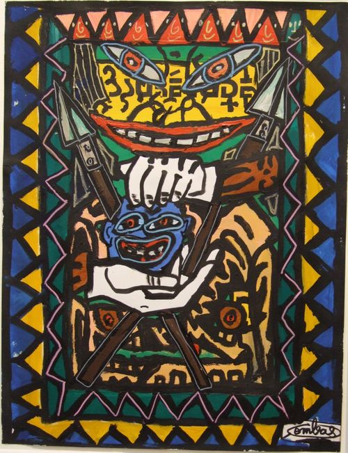 Guerrier de Robert Combas