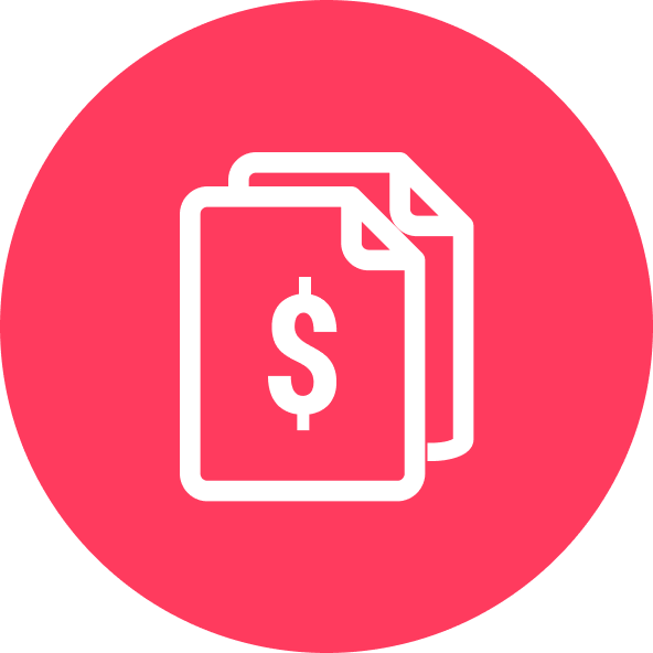 Lots of money icon