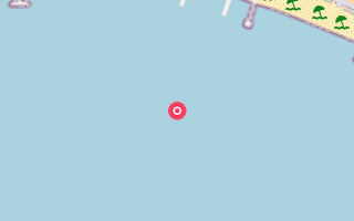 Map showing Plage du Carlton in Cannes