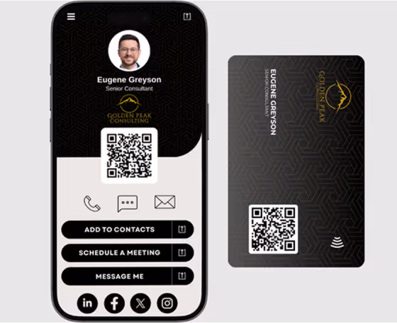 Qcard Professional Branding. Your Digital Business card Profiles and Physical Card are designed by professionals that would boost your Brand to compete with industry giants.