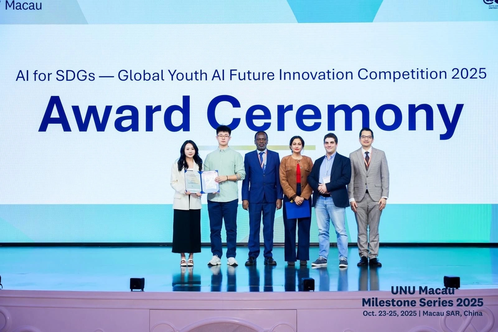 United Nations AI for Less Developed Countries award to Vrai AI