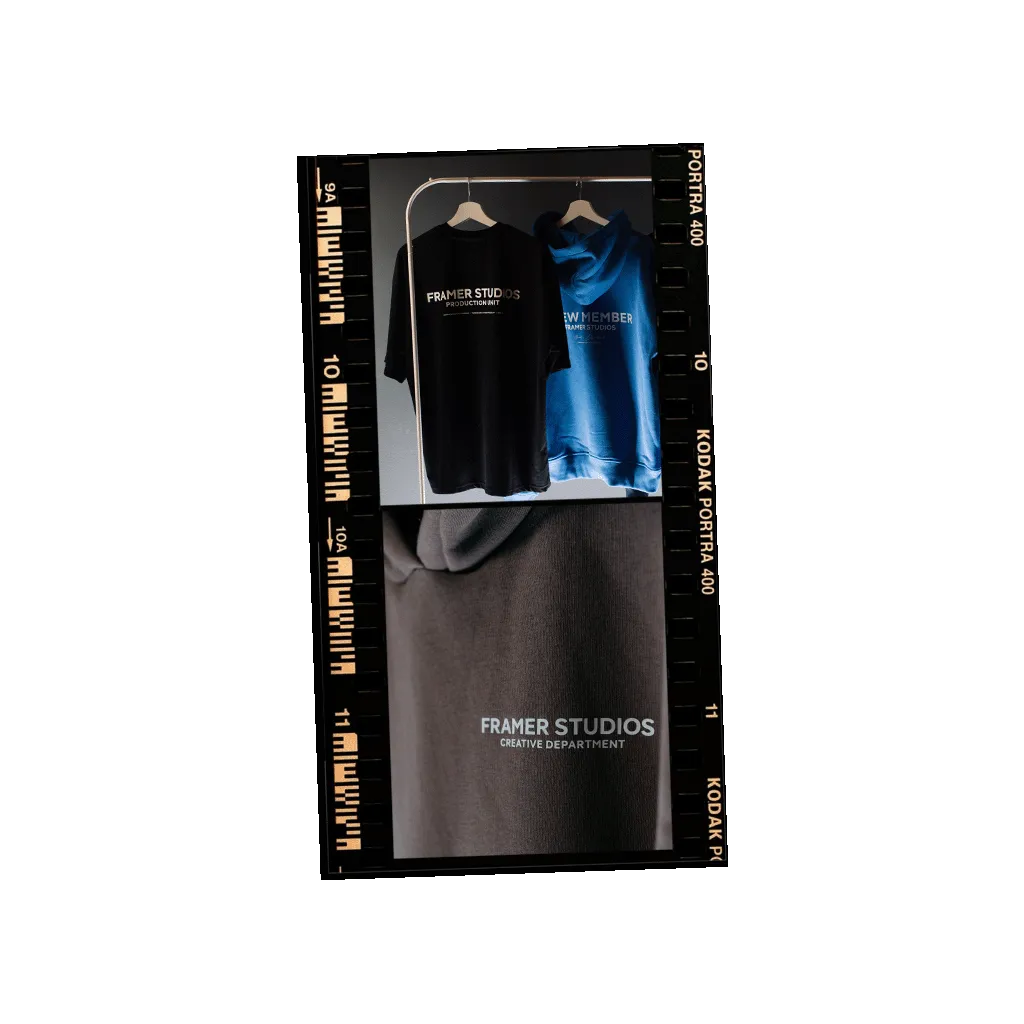 Who We Are Framer Merchandise