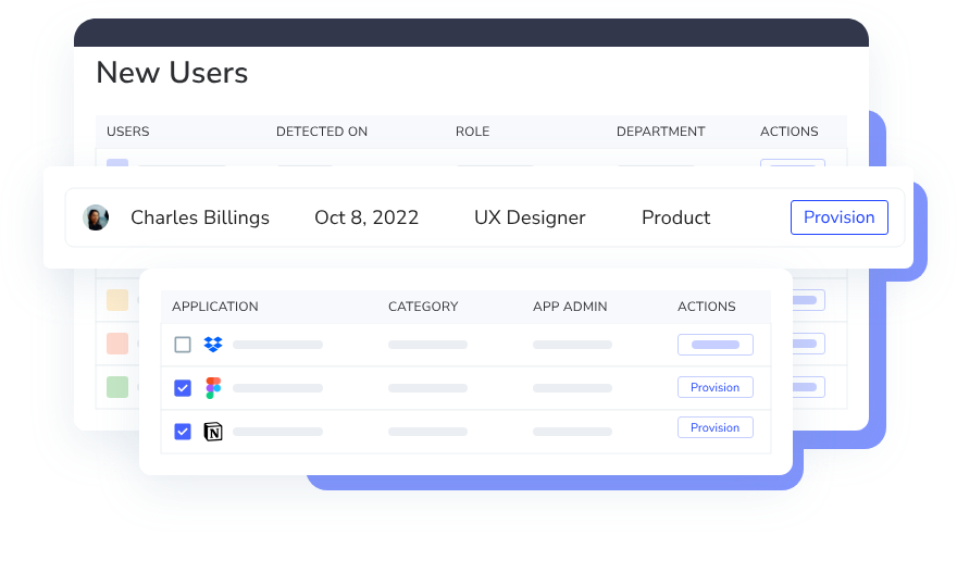 Image of CloudEagle's new users module