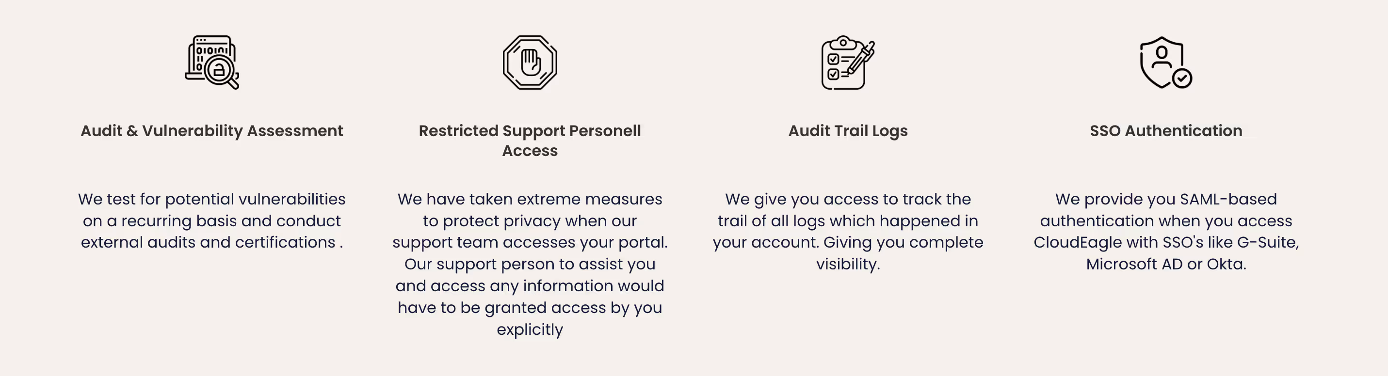 CloudEagle.ai helping with audit trail logs