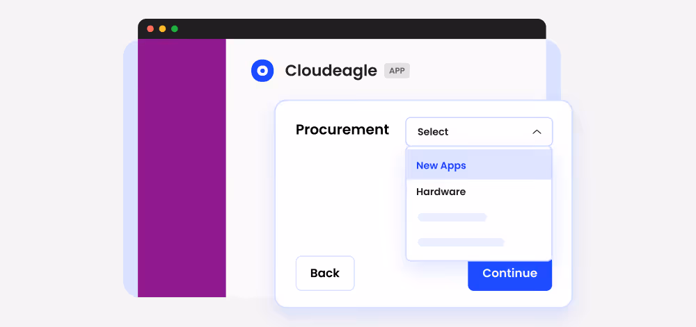 CloudEagle.ai's Slack Integration for Easy Procurement