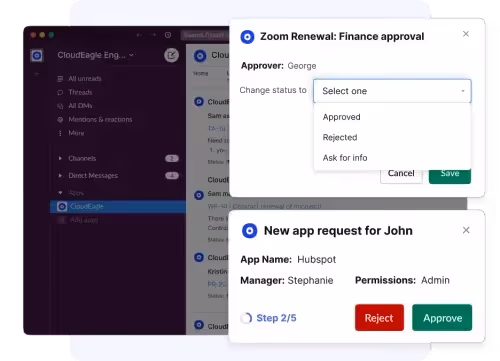 Renewal Workflows with Slack Integration