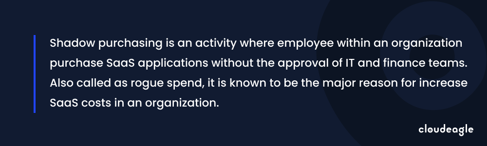 Image showing the definition of shadow purchasing