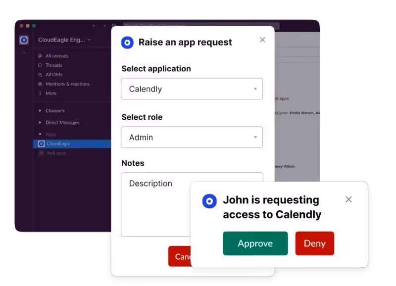 Approve user requests via Slack and Jira