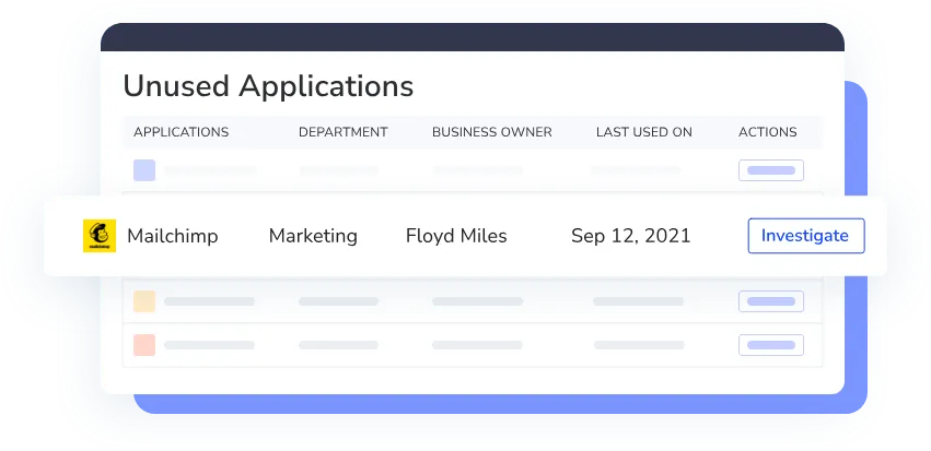 Image of CloudEagle's cost optimization module