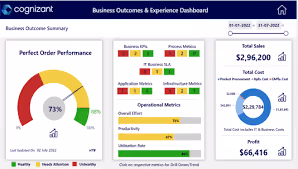 Cognizant—Business Outcomes and Experience Dashboard