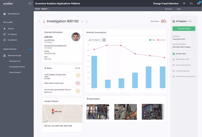 Accenture Launches Advanced Analytics Applications for the Utilities, Oil and Gas, Chemicals, Metals and Mining Industries