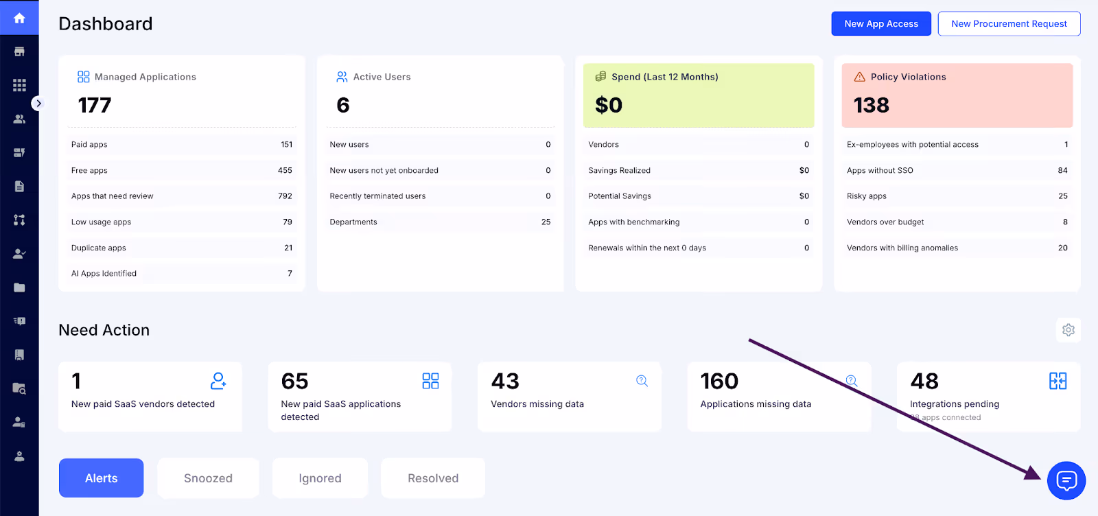 CloudEagle.ai's AI-Powered EagleEye ChatBot