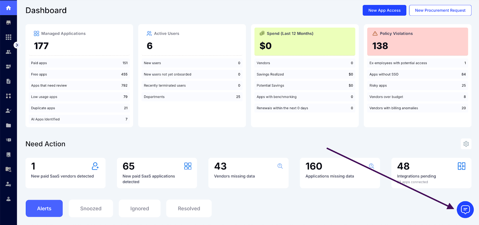CloudEagle.ai's AI-Powered EagleEye ChatBot