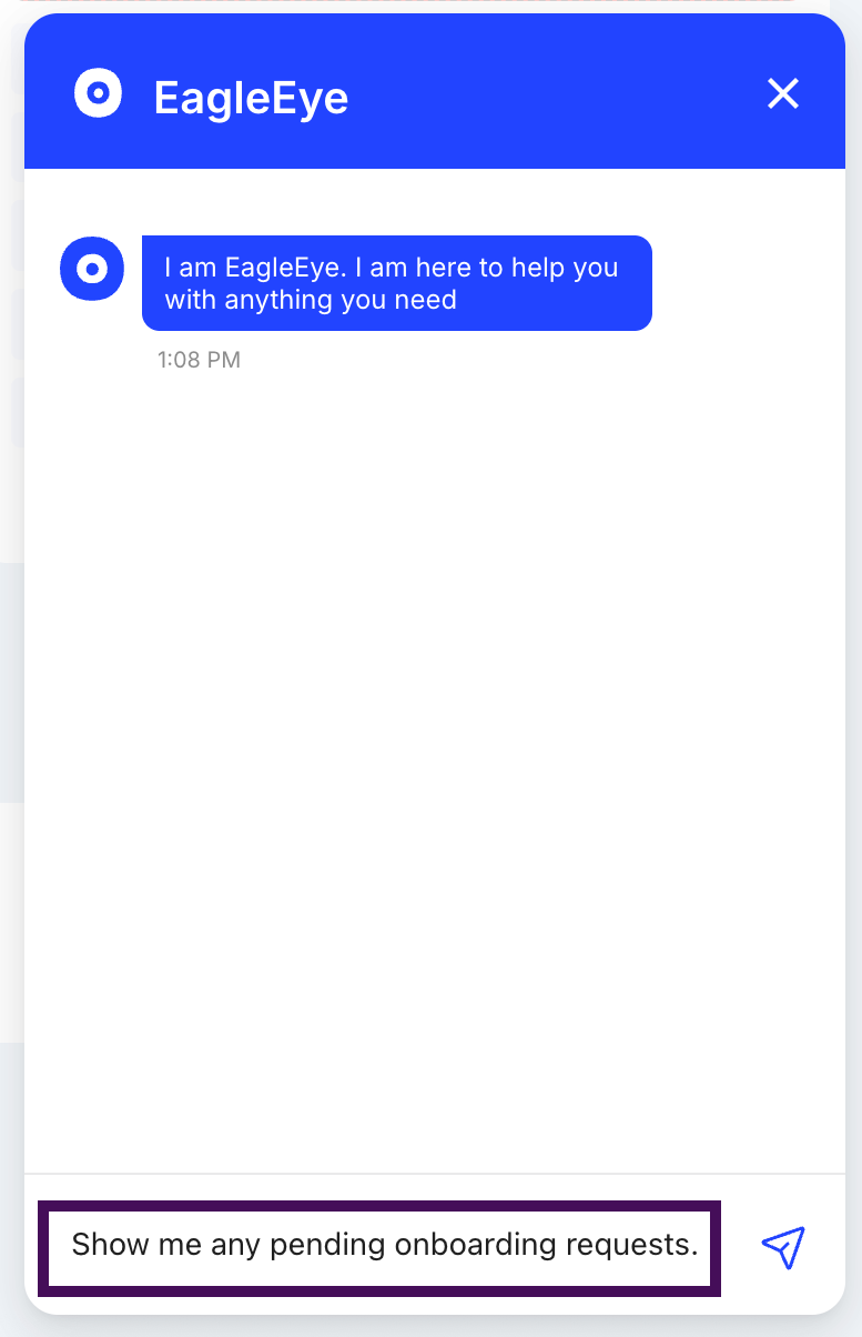 Query sending in EagleEye