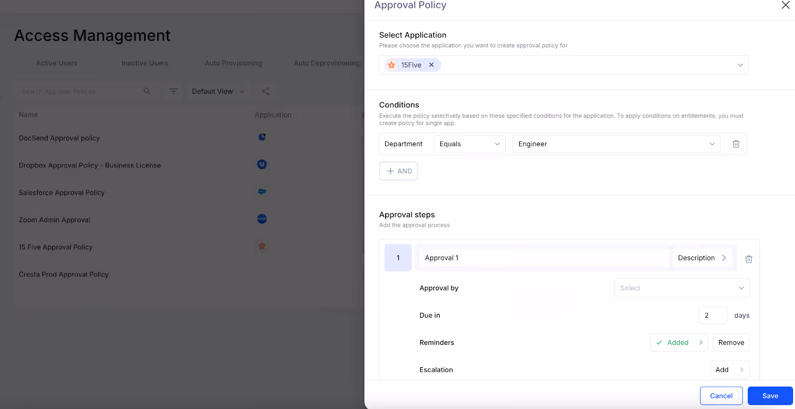 Approval Policies