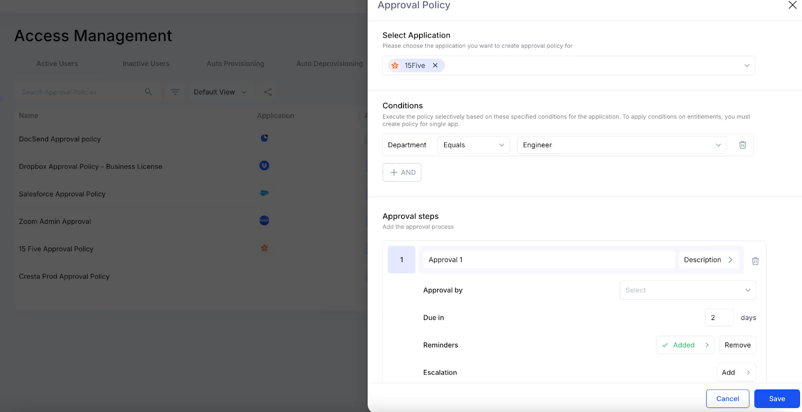 Approval Policies