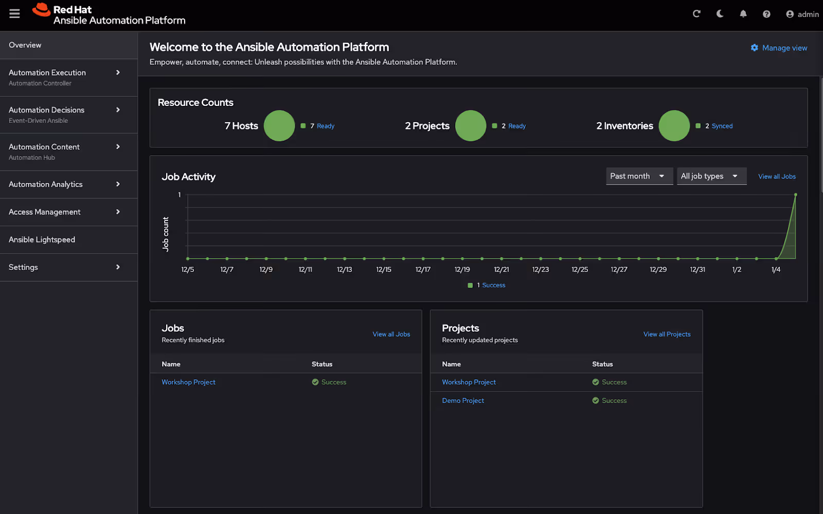 Ansible Dashboard