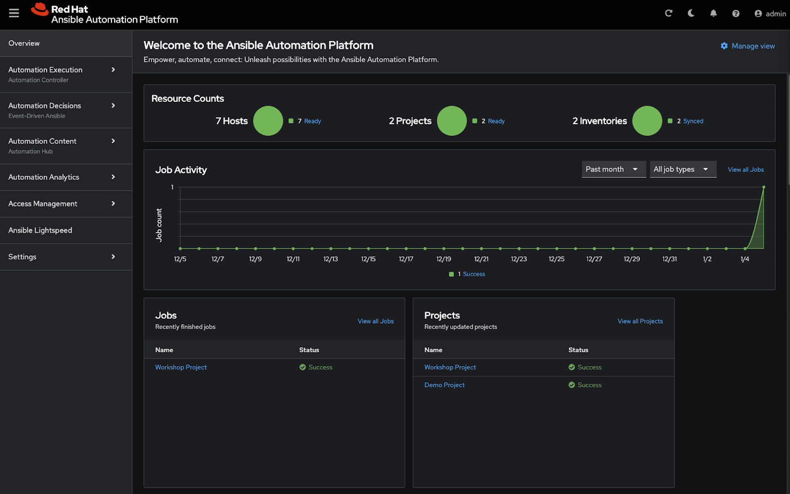 Ansible Dashboard