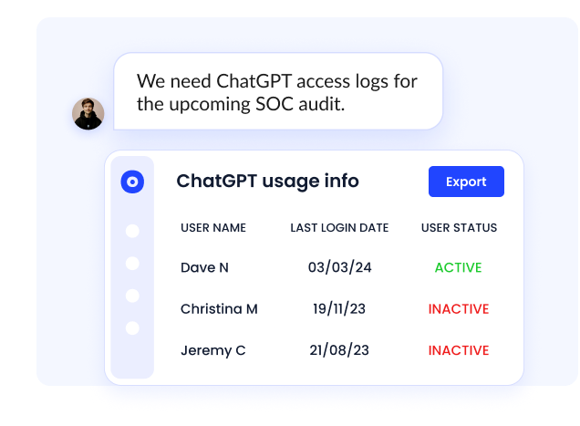 AI apps compliance monitoring