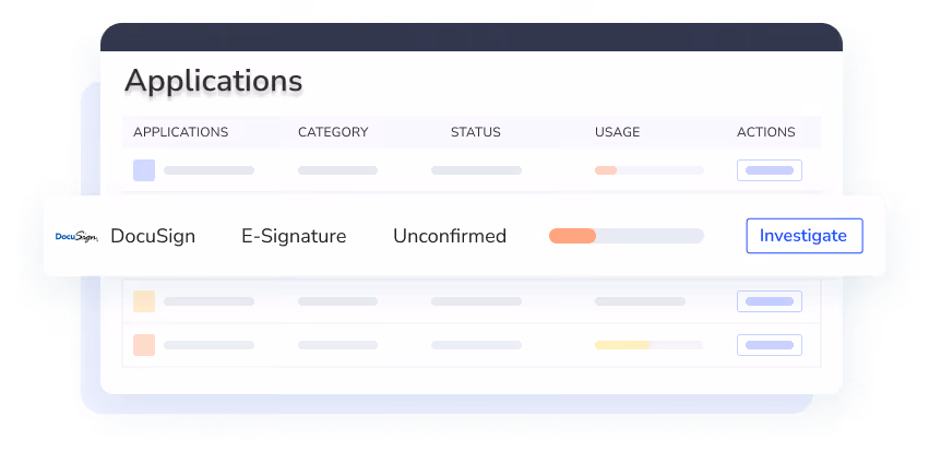 A dashboard image of CloudEagle