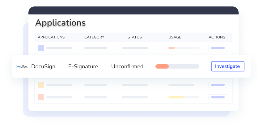 A dashboard image of CloudEagle