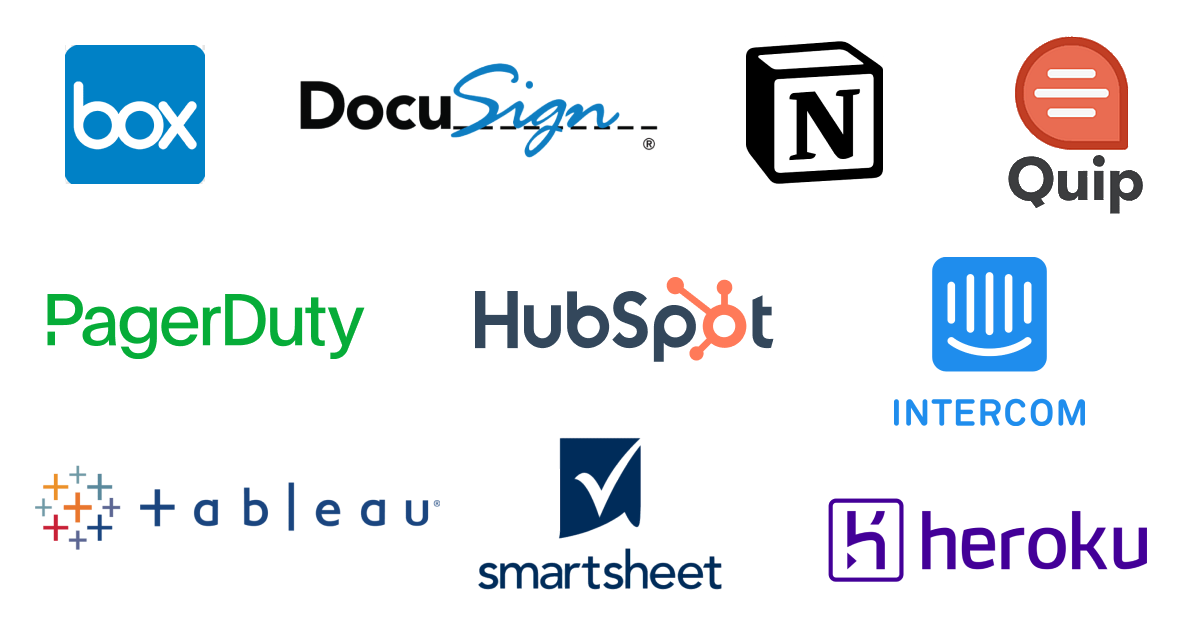 An image of platfrom icons compatible with CloudEagle