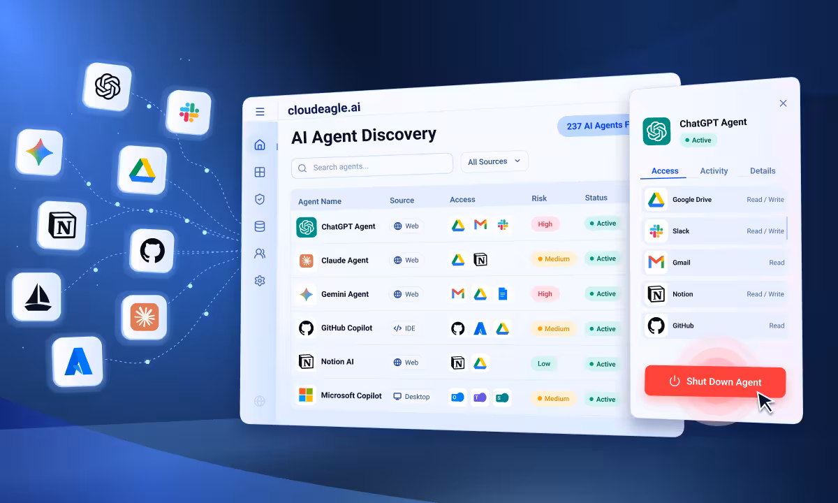 CloudEagle.ai Helps Enterprises Manage the AI Agent Lifecycle, Including the Kill Switch for Rogue AI Agents