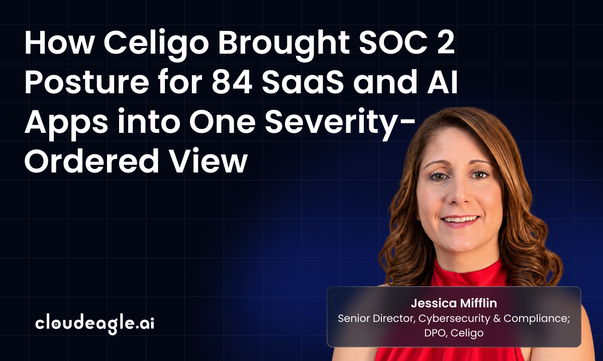 How Celigo Brought SOC 2 Posture for 84 SaaS and AI Apps into One Severity-Ordered View