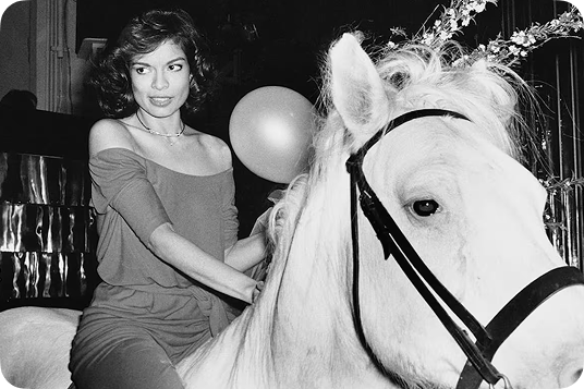 bianca jagger at studio 54