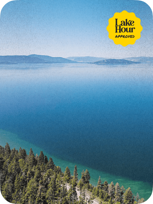 flathead lake parlour lake hour