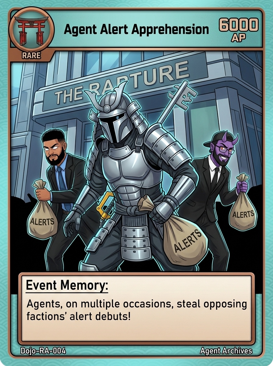 Agent Alert Apprehension