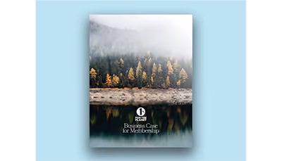 cover of the Business Case for Membership guide