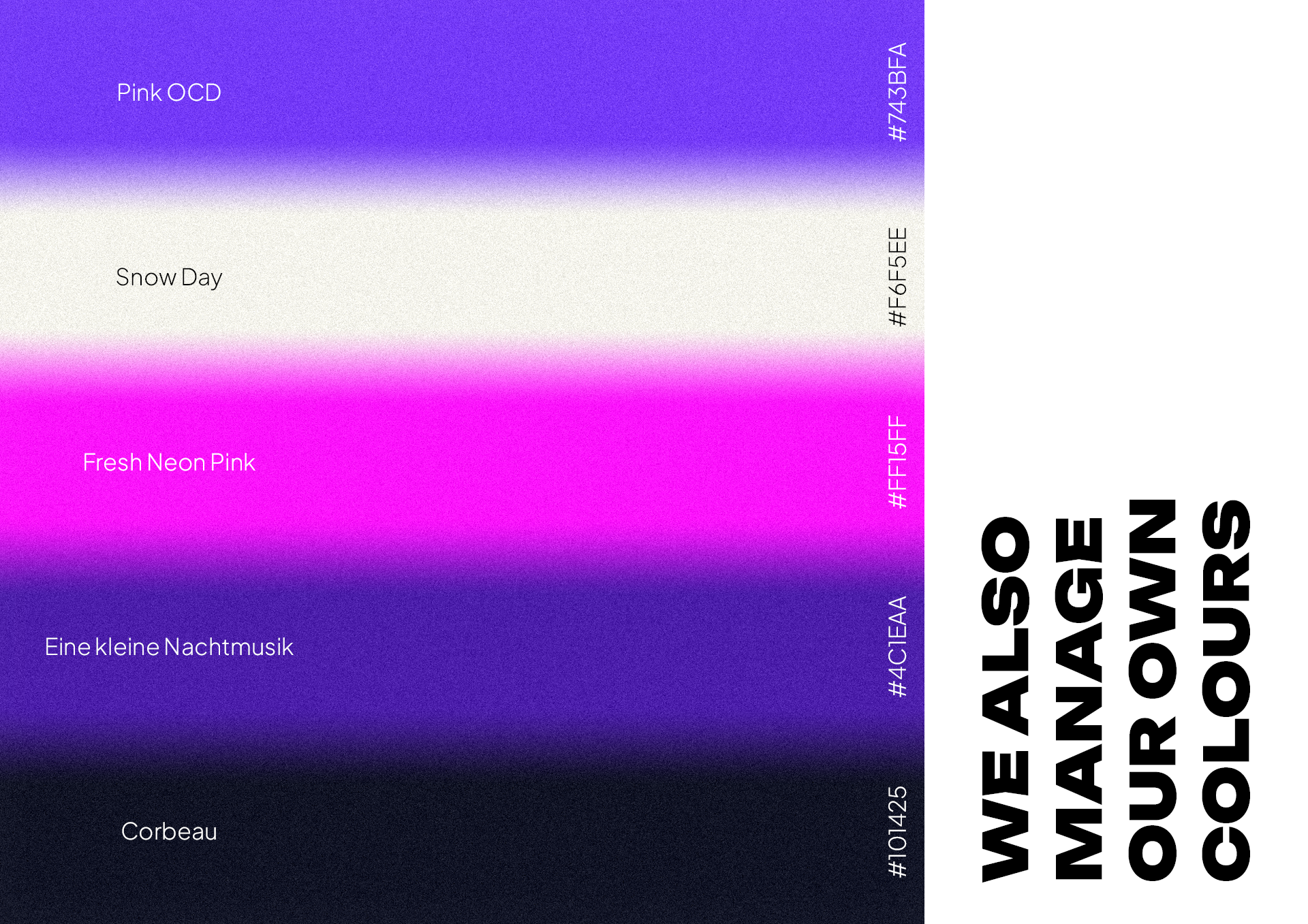 Colours and Fonts