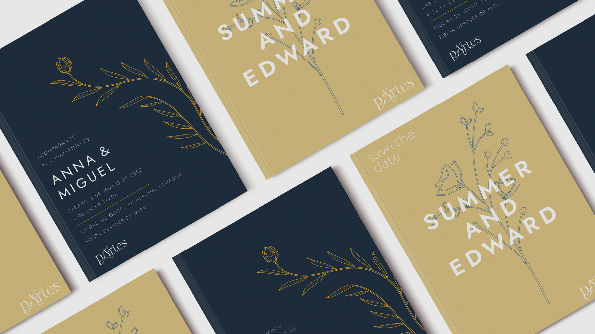 Partes Branding Mockups