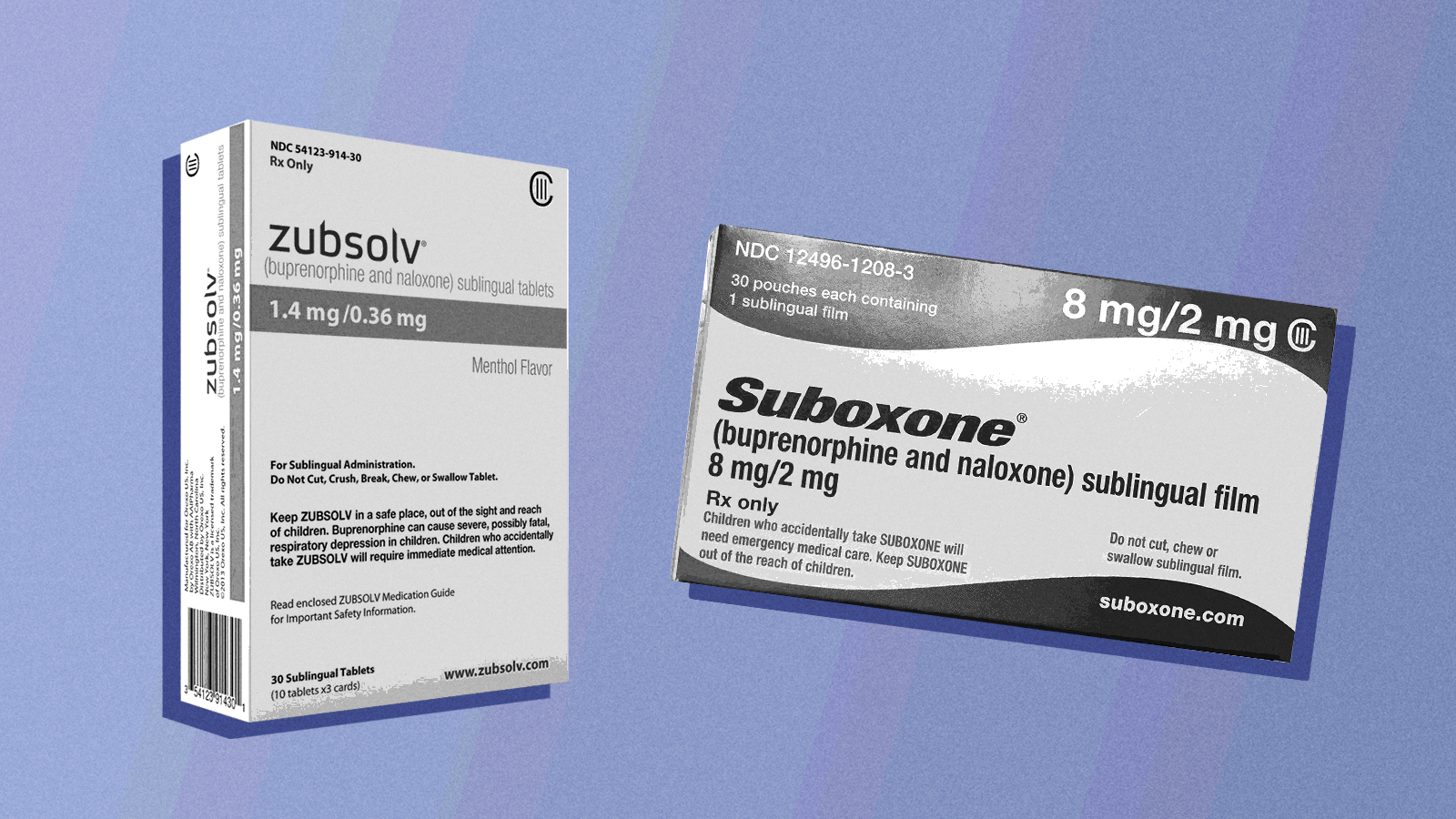 Zubsolv vs Suboxone
