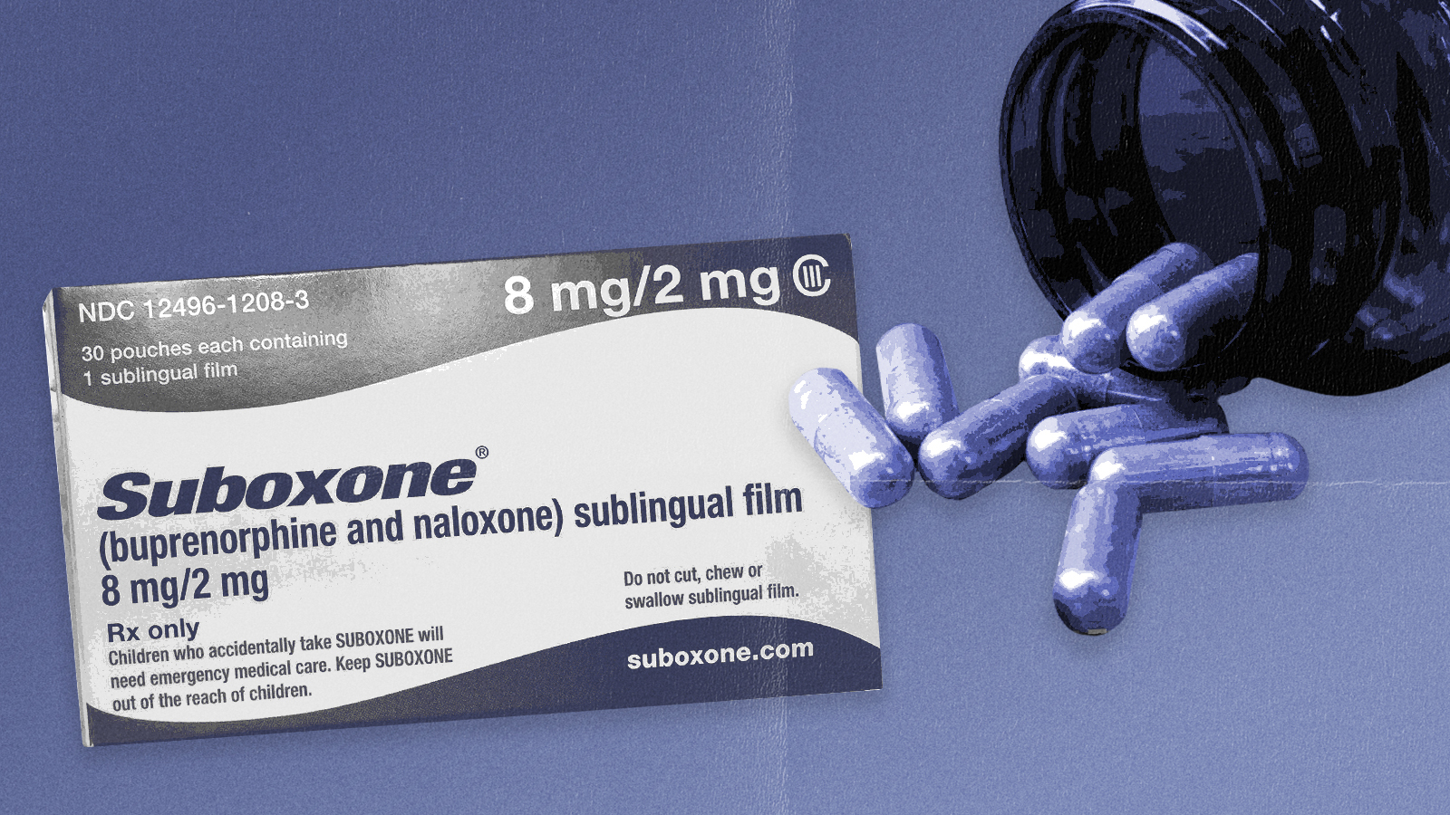 A picture of prescribed suboxone