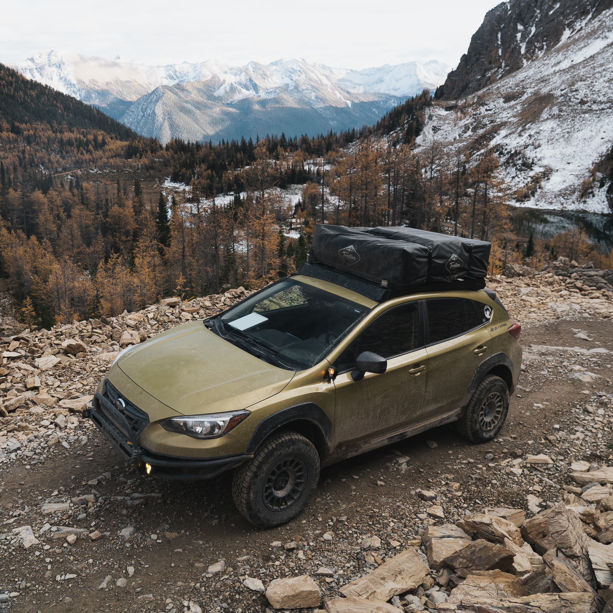 Ironman ATS lift kit installed on a overland Subaru Crosstrek build.