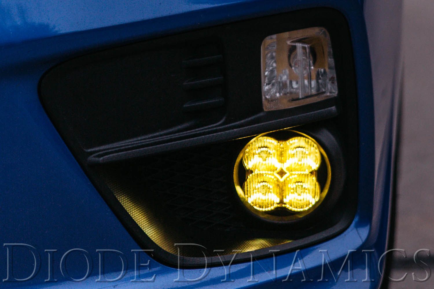 Diode Dynamics SS3 Type A fog light kit installed on a Subaru Forester