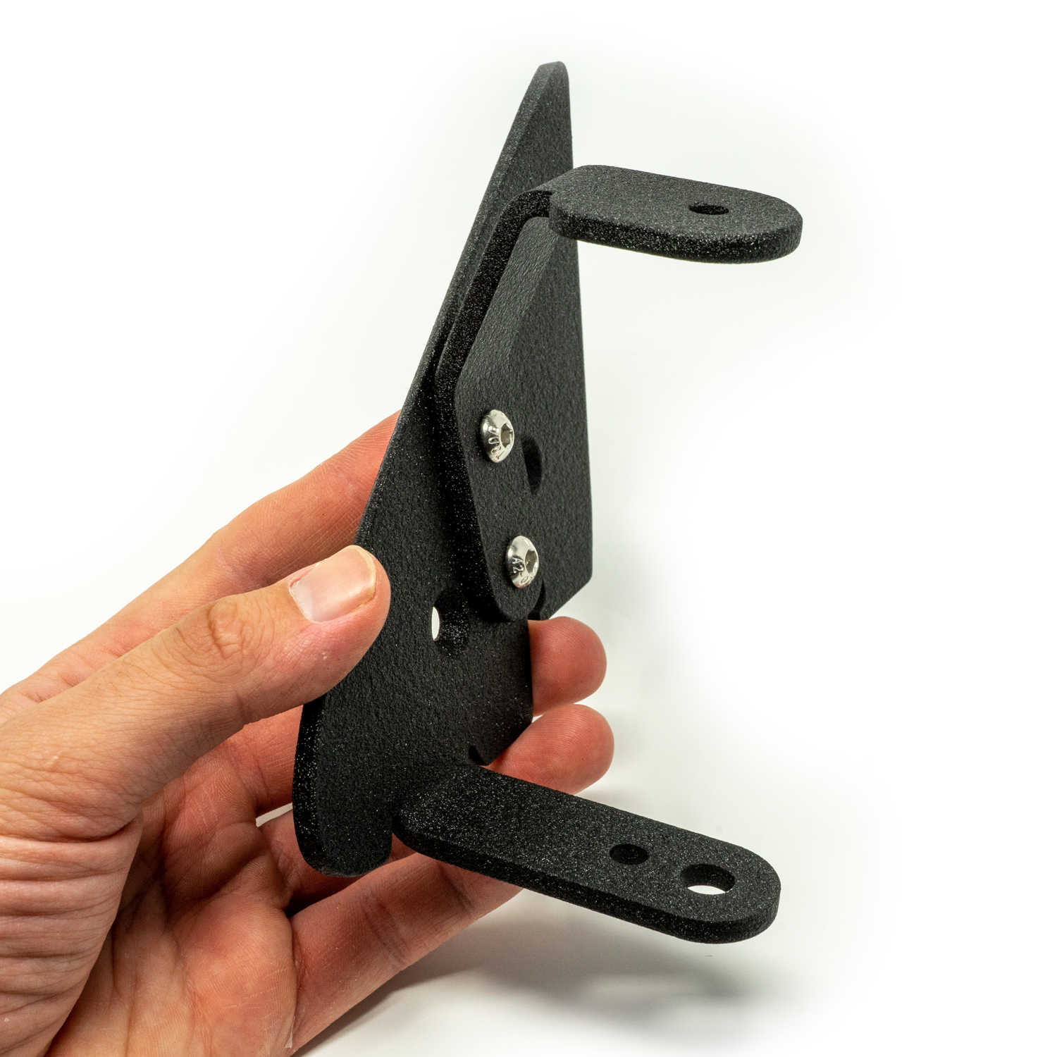 SMK Fabrication GoPro mount attached to ditch light bracket