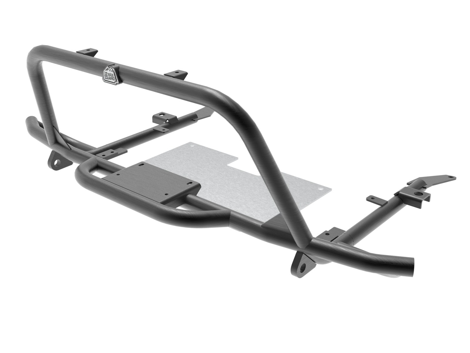aFe Power Terra Guard bumper with winch mount installed on a Subaru Outback