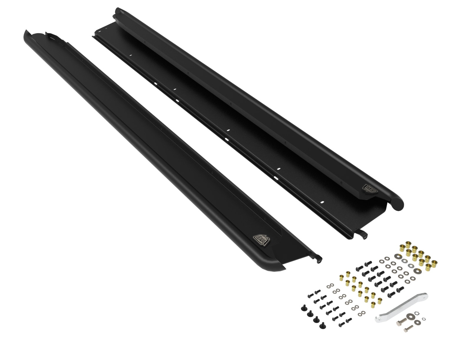 aFe Power Terra Guard off-road slider installed on a Subaru Outback
