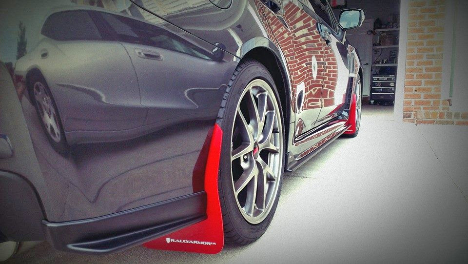 Rally Armor UR Mud Flaps - Subaru WRX