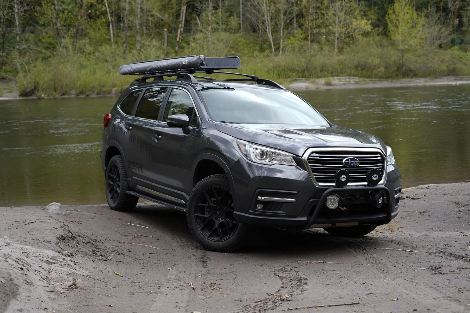 RalliTEK 2 inch lift kit components for a Subaru Ascent