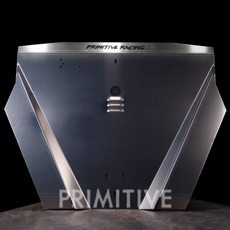 Primitive Racing Front Skid Plate installed on a Subaru Outback