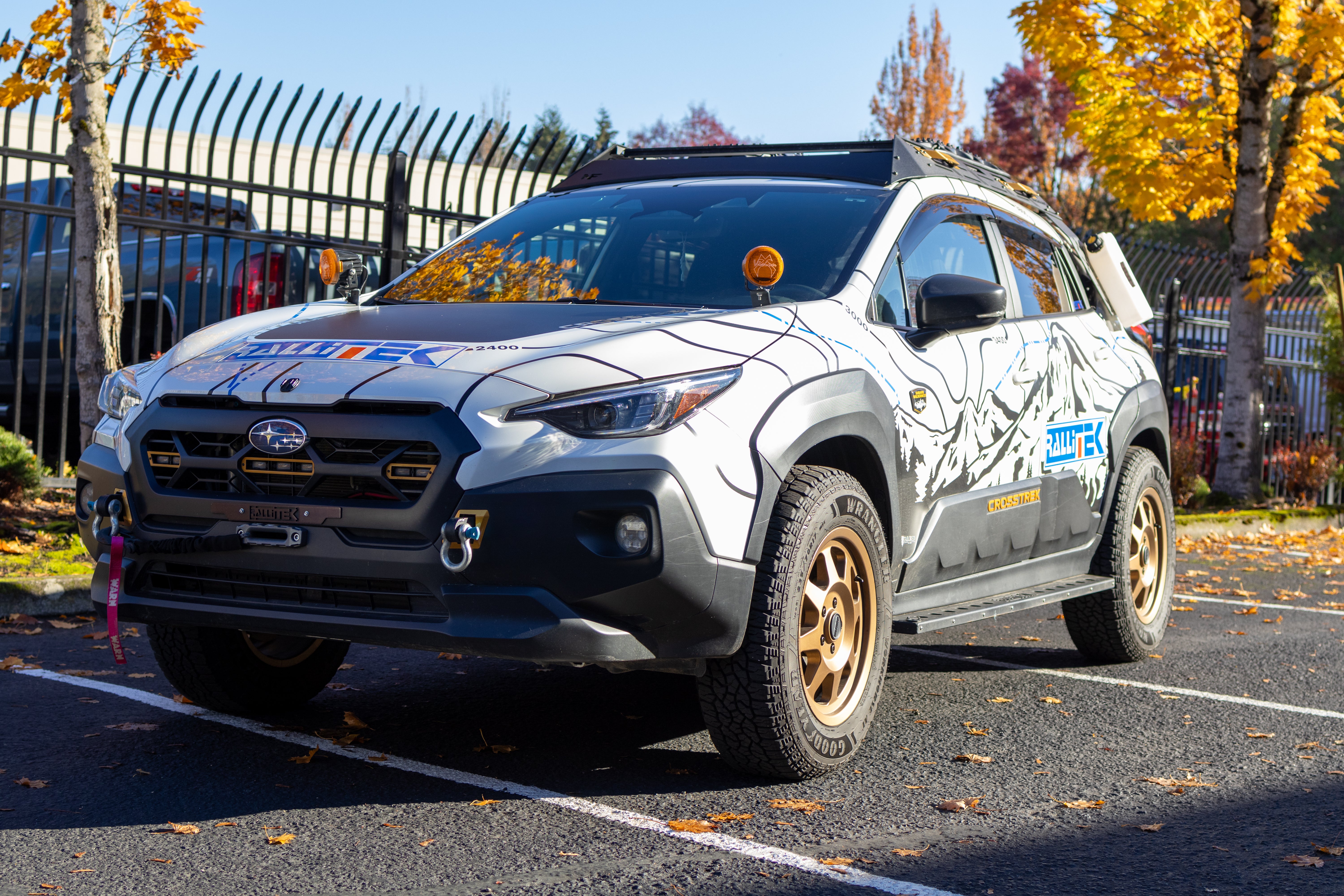 RalliTEK Lift Spring Kit installed on a Subaru Crosstrek
