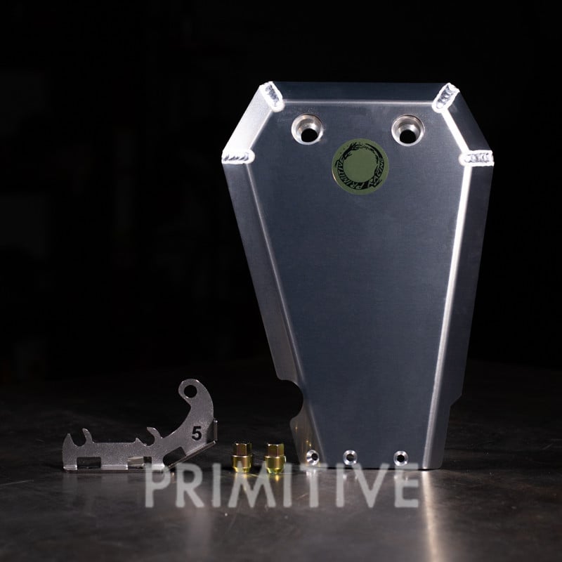 Primitive Racing Rear Differential Skid Plate - Subaru Baja