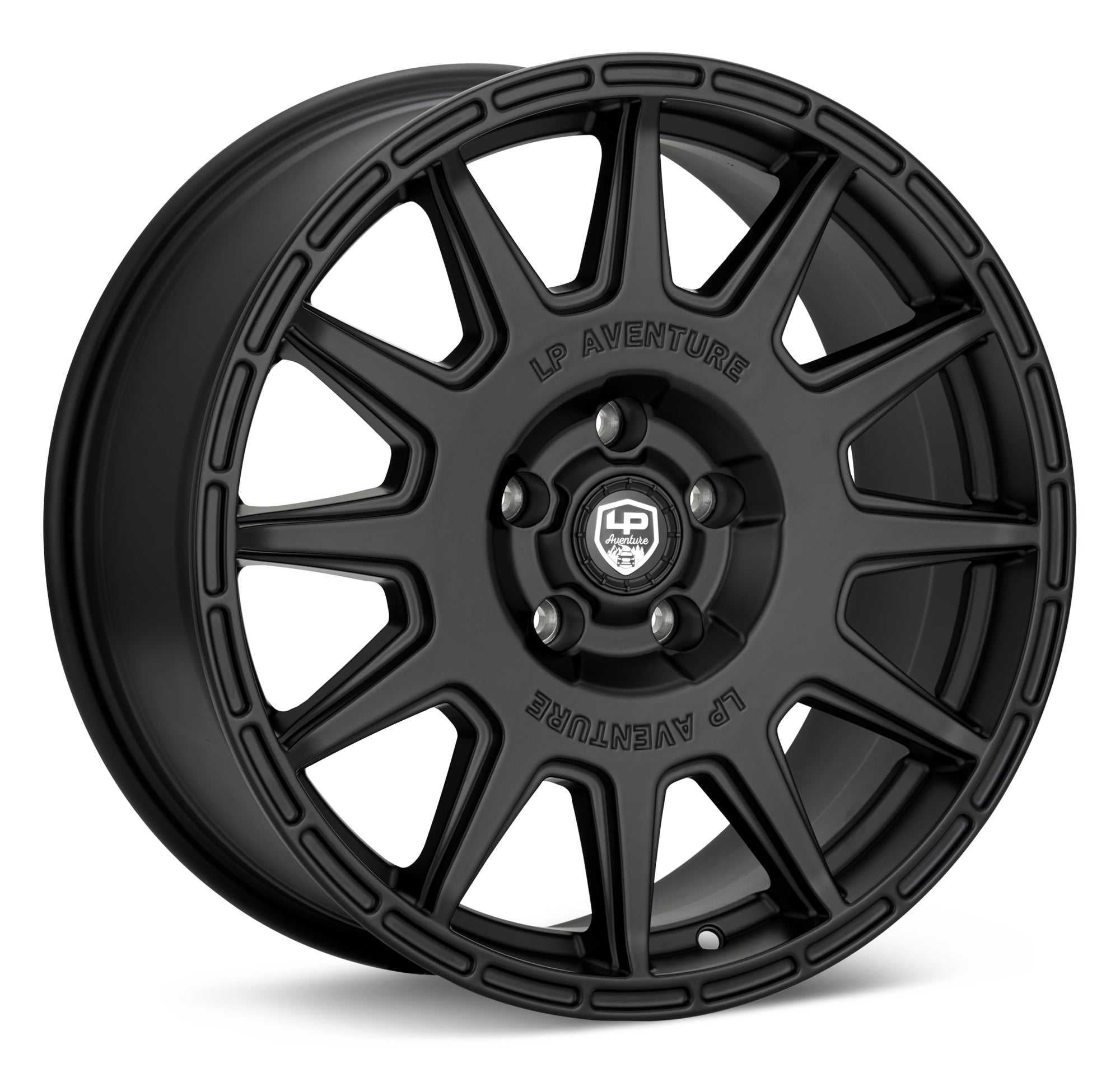 LP Aventure LP1 wheel in Matte Black for Subaru Ascent