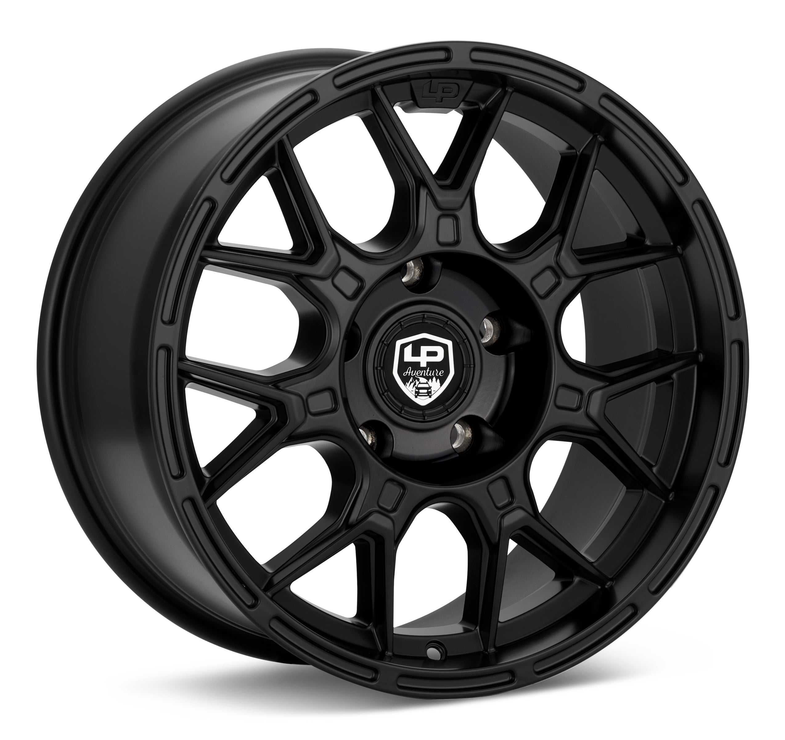 LP Aventure LP8 wheel in Matte Black for Subaru Outback