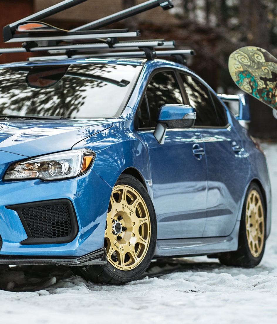 Method MR502 Rally wheel for the Subaru WRX